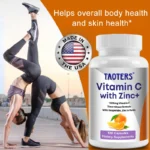 Vitamin C + Zinc Capsules - Joint Support, Immune Support, Antioxidant - Image 2